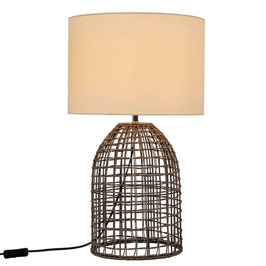 Zanie Rattan Table Lamp