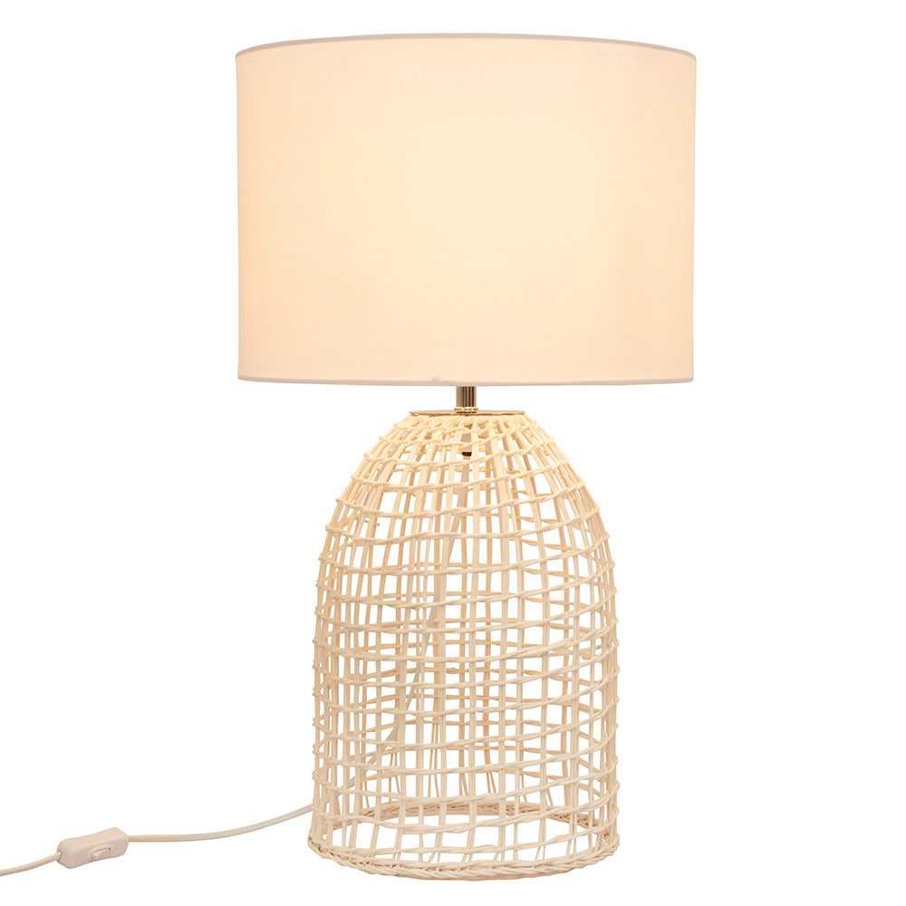 Zanie Rattan Table Lamp