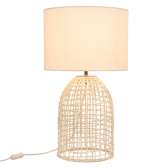 Zanie Rattan Table Lamp