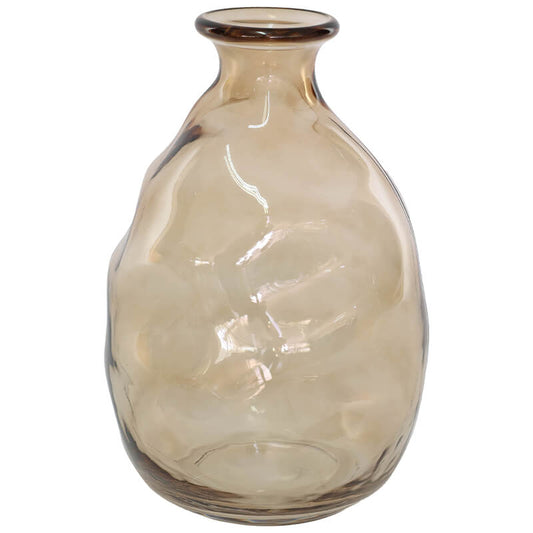 Amber Organic Bud Vase