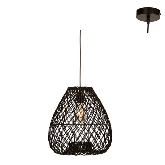 Albert Pendant Woven Rattan
