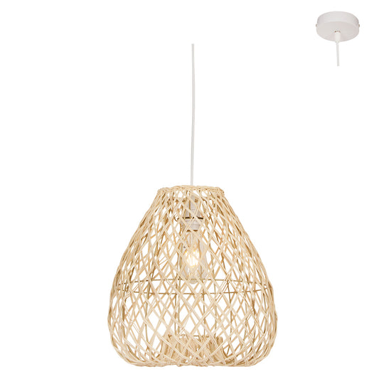 Albert Pendant Woven Rattan