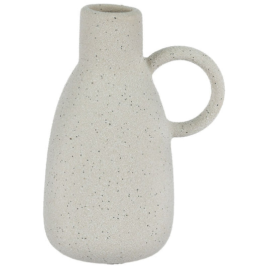 Tuscan Cream Handled Vase